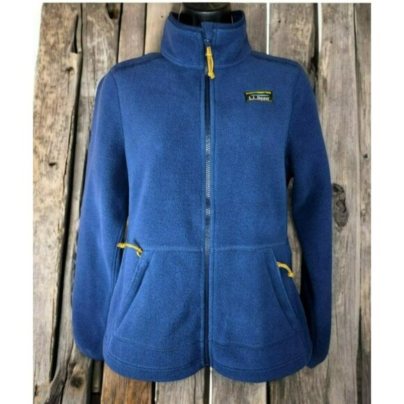 L.L. Bean Women's Full-Zip Fleece Jacket XS - Recycled Polyester - Picture 1 of 6